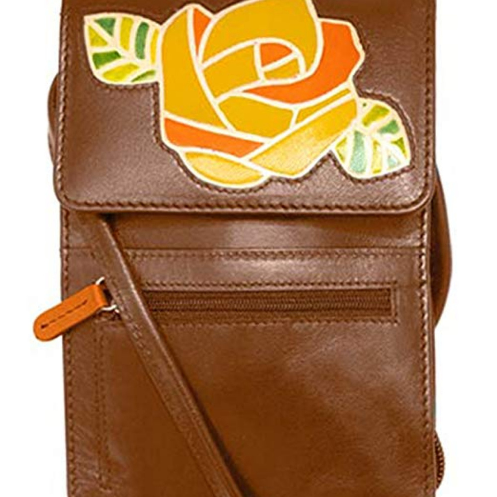 New Genuine leather Crossbody bag Organizer small